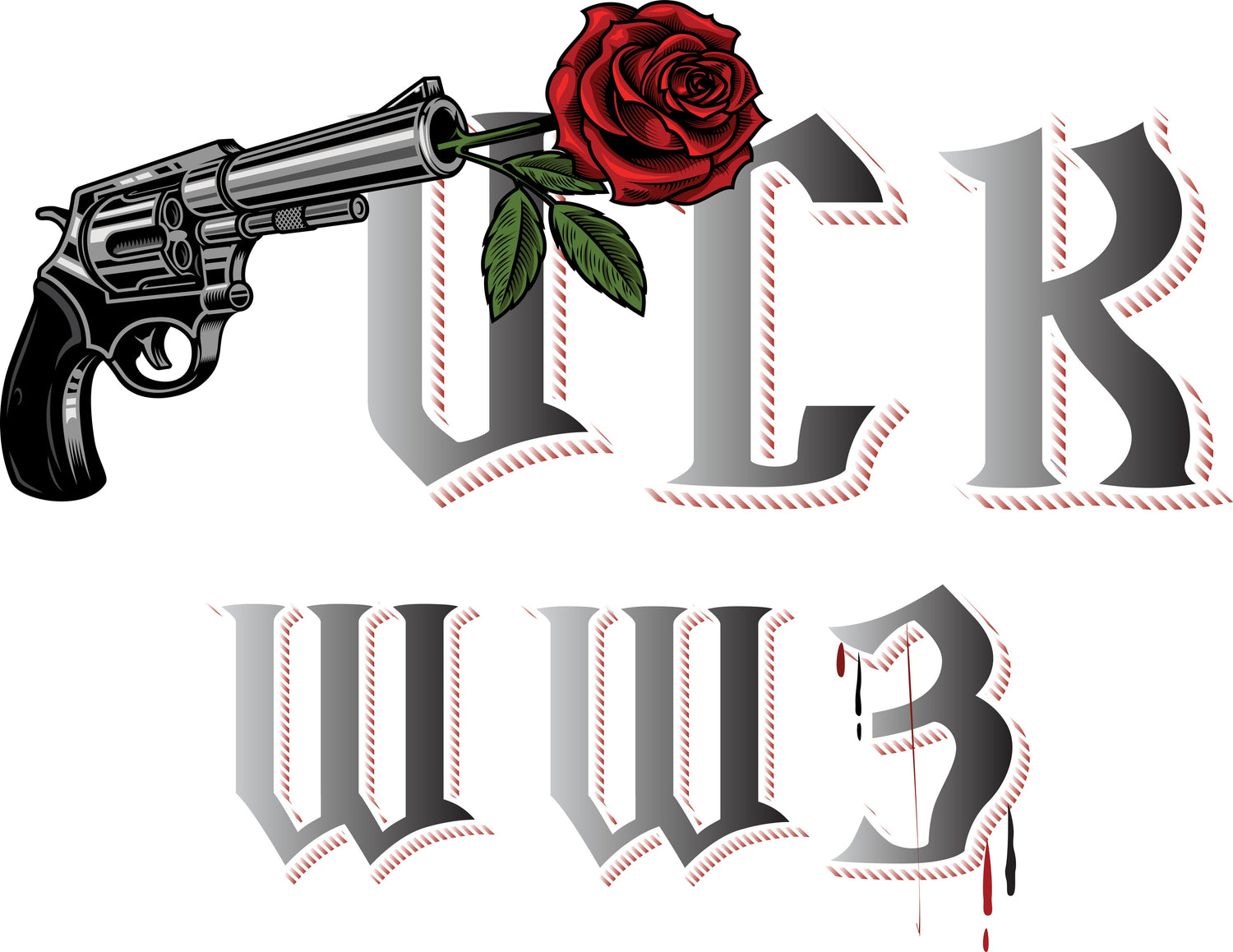 Gothic Gun&Rose
